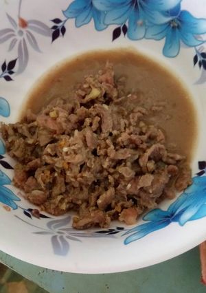 Hình của món Canh cà chua thịt bò.
