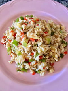 Una foto de Arroz con verduras