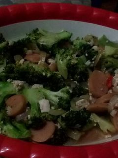 Foto resep Tumis Brokoli Tahu Sosis