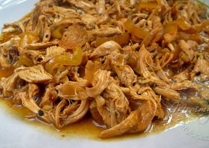 Resep Ayam Suwir Kecap Sederhana Dan Simple Oleh Siti Nuraeni Cookpad