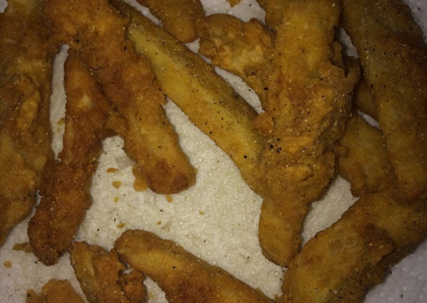 Homemade French frys
