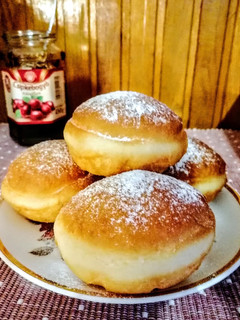 Szalagos farsangi fánk recept fotója