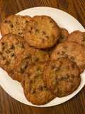 THIN & CRISPY CHOCOLATE CHIP COOKIES#mommasrecipes