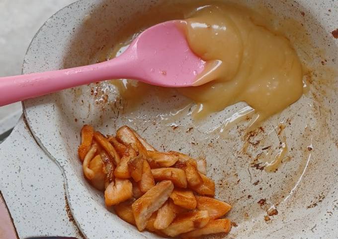 Cara bikin MPASI Salmon Mentai Rumahan