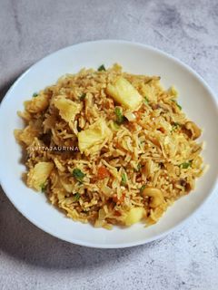 Foto resep Pineapple Fried Rice 😋👍