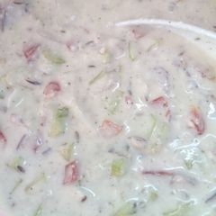 A picture of Vegetables Raita.