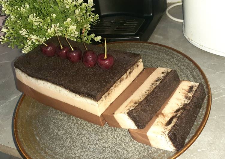 Puding oreo (triple chocolate) π«