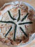 Torta salata con asparagi e ricotta