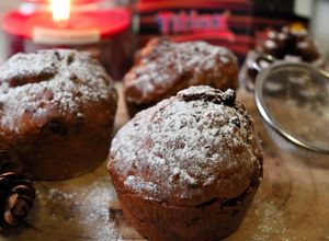 Foto di Muffin cioccolato e pinoli