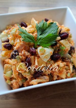Foto resep Cranberry chicken salad