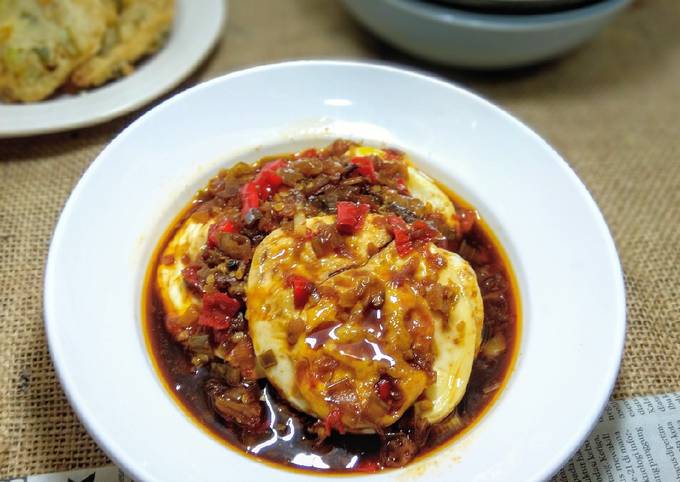 Semur Telur Ceplok Pedas