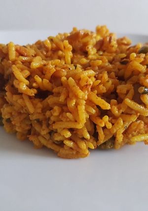 Une photo de Biryani aux légumes