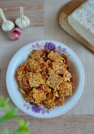 Foto resep Kering Tempe Kacang Warisan Ibu