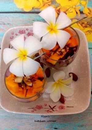 Hình của món Sữa chua trái cây thanh mát đẹp da, giữ dáng.