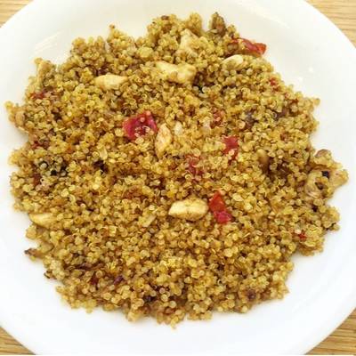 Quinoa al curry con pollo Receta de Jose luis G. Salmerón - Cookpad