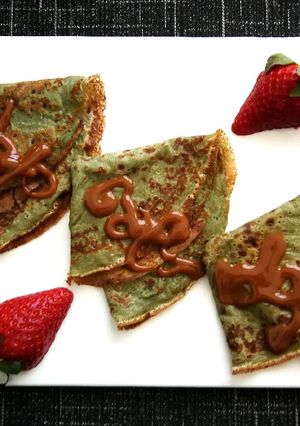 Foto principal de Crepes con alga espirulina