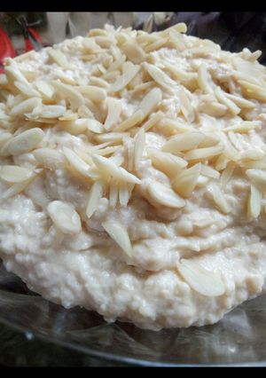 A picture of Kheer / rice kheer.