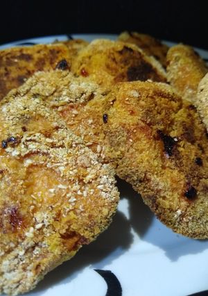 Una foto de Patitas de calabaza y pollo