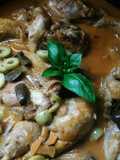 Pollo a la cazadora...a mi manera
