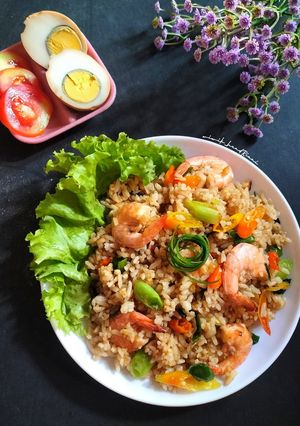 Foto resep Khao Pad Kung | Nasi Goreng Udang ala Thailand