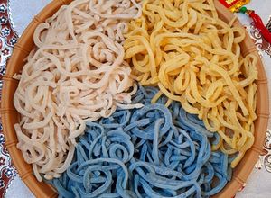 Hình của món Mứt dừa non.