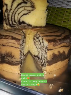 Foto resep Zebra cake