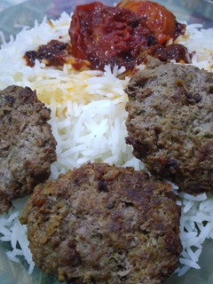 عکسی از دستور پلو با کِفته😋
