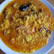 Arroz caldoso con marisco a mi gusto