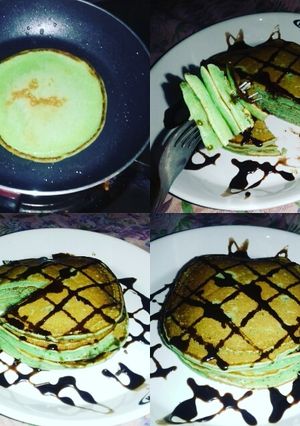 Foto resep Pancake Vanila Simple banget