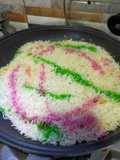 3 color sweet rice