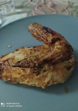 Una foto de Pollo asado
