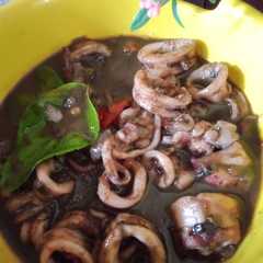 รูปของ Cumi masak hitam