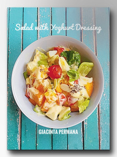 Foto resep Fruit salad with yogurt dressing