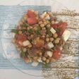 Ensalada veraniega de garbanzos