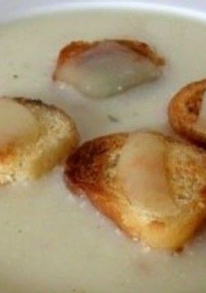 Sajtkrémleves 🥣🧀 recept fotója