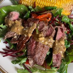 A picture of 4-ingredient Steak Salad Dressing.