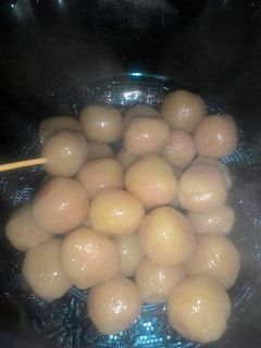 Foto resep Cilok daging bumbu kacang