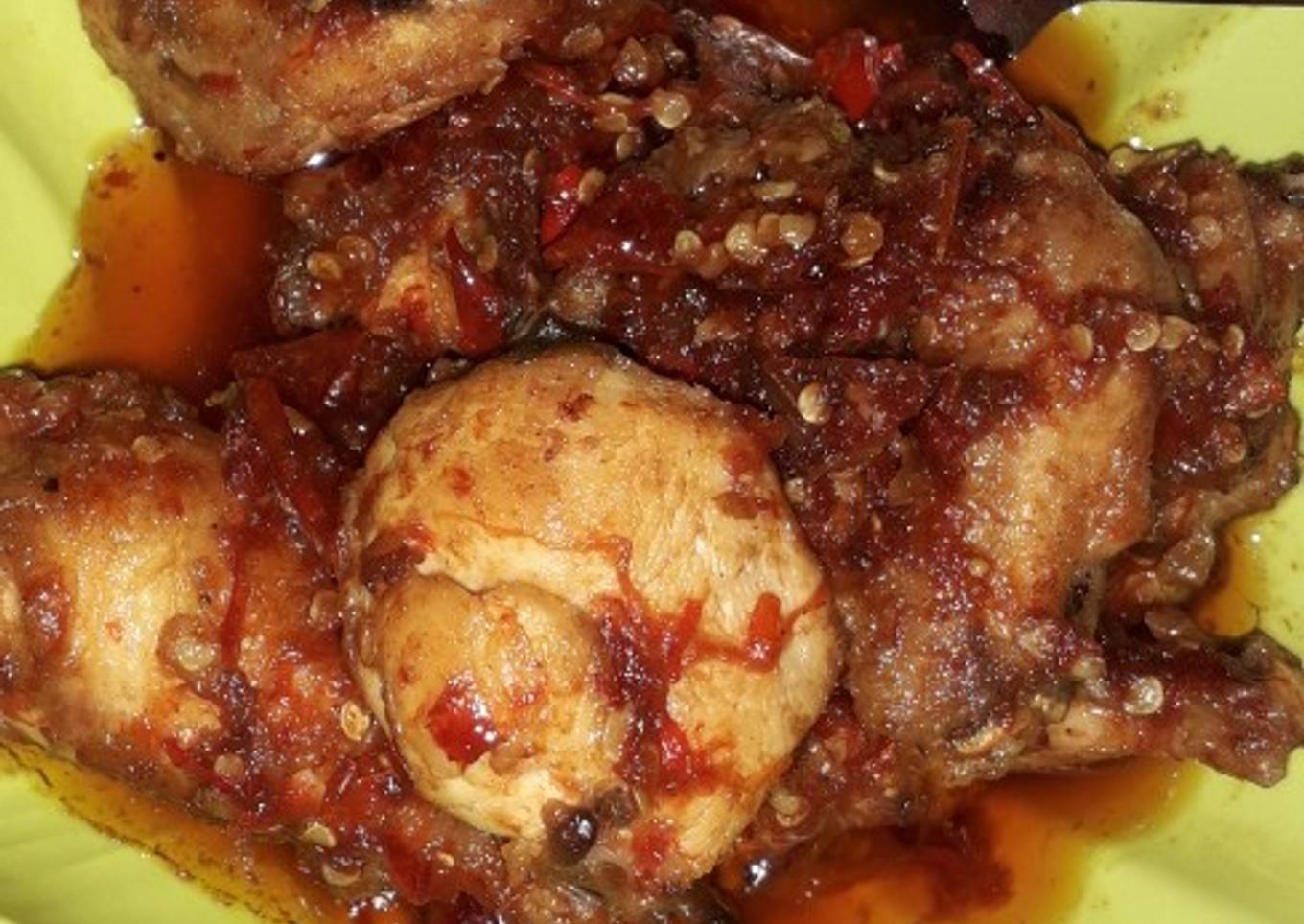 Ayam goreng balado suramadu