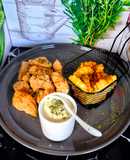 Frites et nugget's de poulet au air fryer 😃