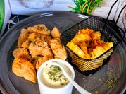 Une photo de escalope de poulet citron et thym