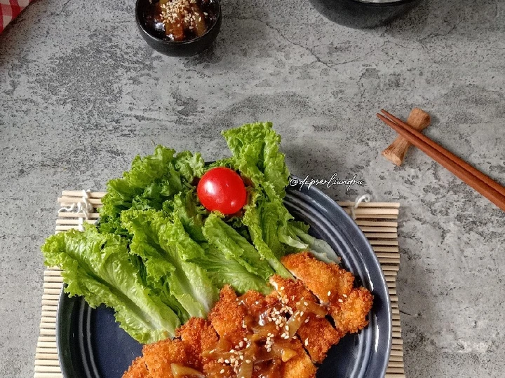 Cara Gampang Menyiapkan Resep Chicken Katsu saus Teriyaki yang Bisa Manjain Lidah Anti Ribet, Lezat