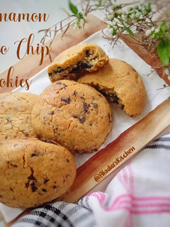 Foto resep 🍪 Cinnamon Choco Chip Cookies 🍪