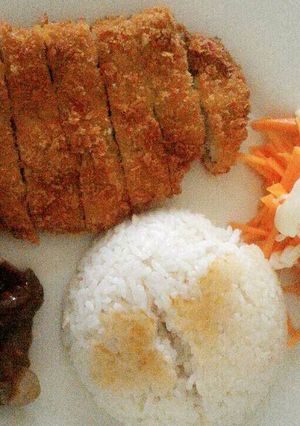 Foto resep Chicken katsu dan salat