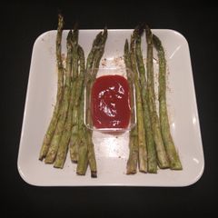 A picture of Roasted Asparagus.