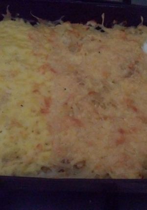 Tepsis darált hús recept fotója