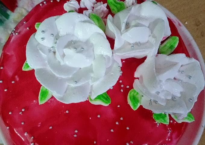 Jelly Fruits Cake – Dream To Cook