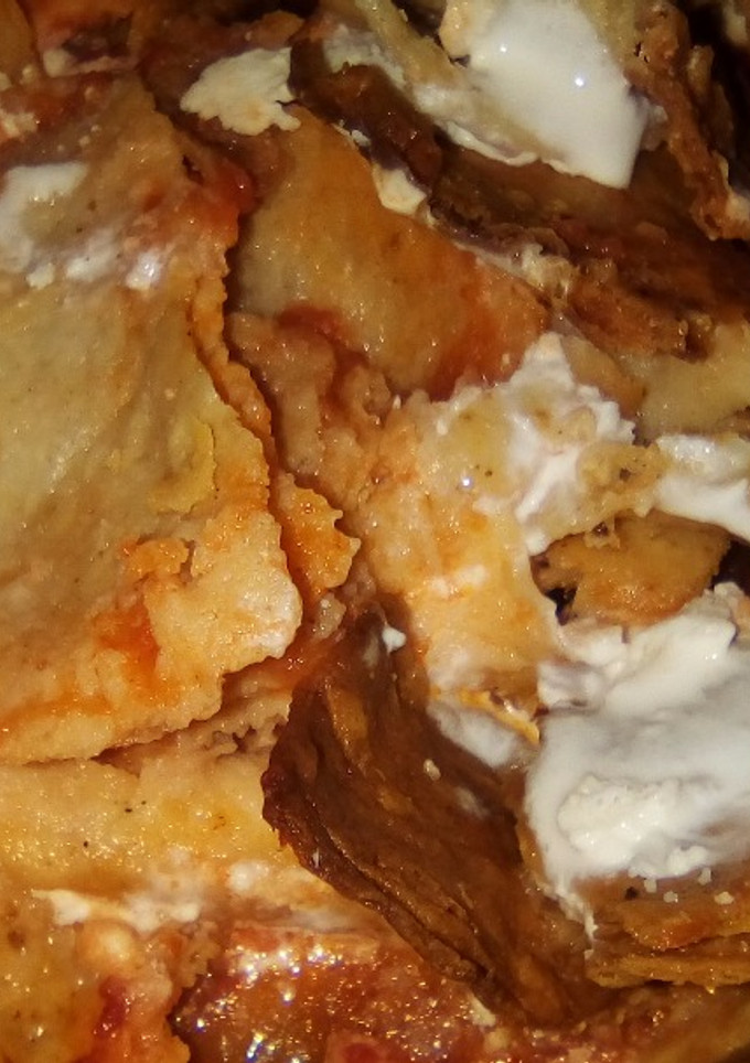 Una foto de Tortilla en salsa de tomate