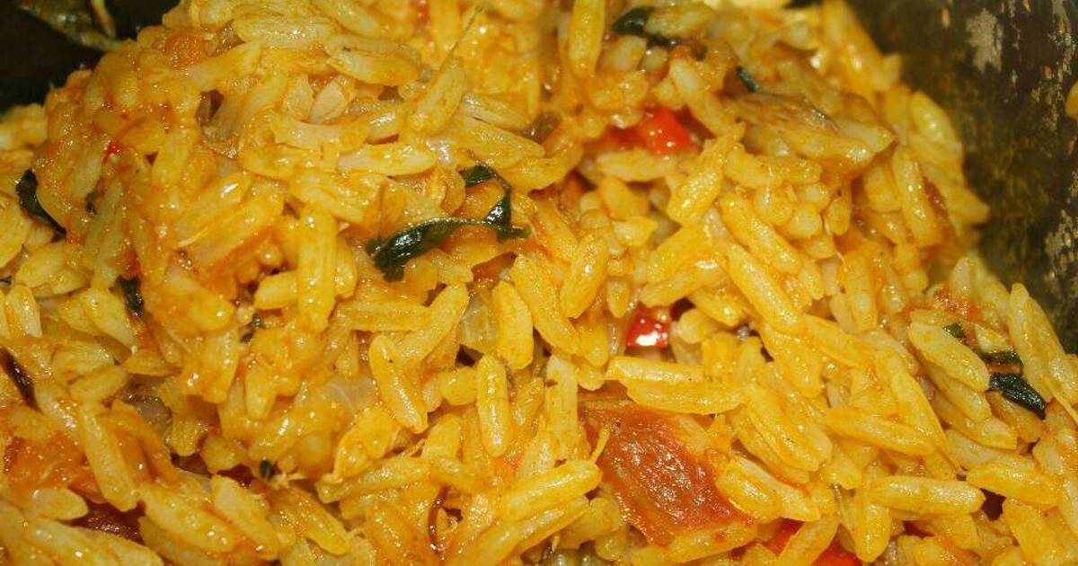 Palm Oil Rice Recipe by Brenda Njemanze - Cookpad