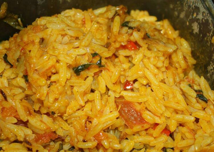 Recipe of Perfect Palm Oil Rice