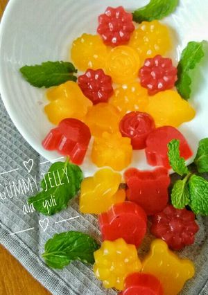 Foto resep Gummy jelly (homemade yupi) permen jelly